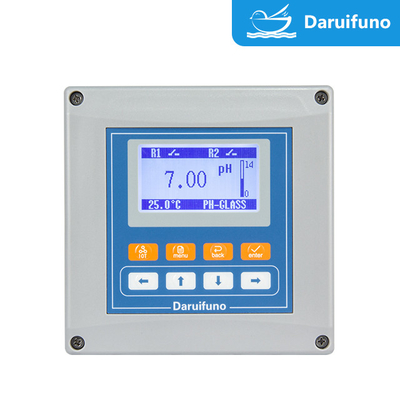 0~14pH 4~20mA หรือ 0~20mA ออนไลน์ pH ORP Meter Controller สำหรับการบำบัดน้ำ