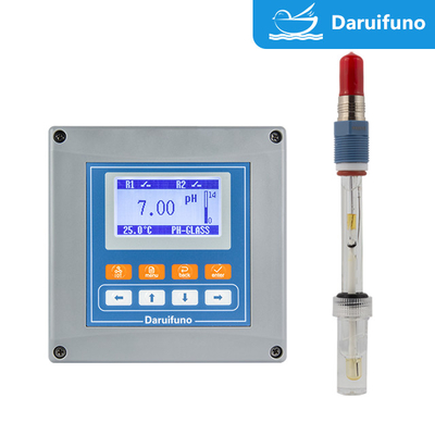 เครื่องควบคุม PH / ORP แบบแอนาล็อก พร้อมบันทึกข้อมูลประวัติศาสตร์ และ RS485 สําหรับระบายน้ําเสียหรือน้ําดื่ม