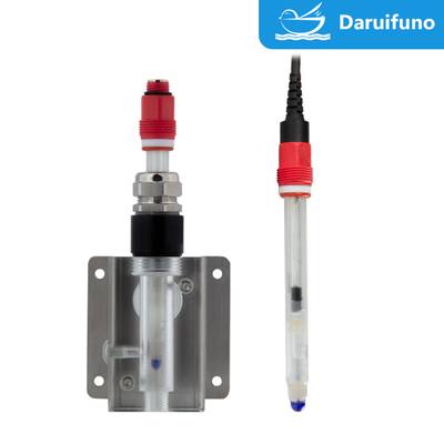 Analog PH Sensor สําหรับ 0 ~ 100 °C น้ําบริสุทธิ์ สภาพแวดล้อมระบายน้ําอําเภอเมือง สระว่ายน้ํา