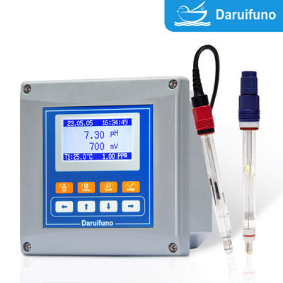Dule Channels Analog PH และ ORP Controller กับ RS485 สําหรับการบําบัดน้ําเสียอุตสาหกรรม