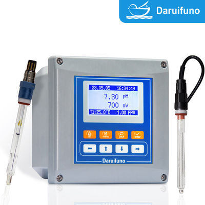 Dule Channels Analog PH และ ORP Controller กับ RS485 สําหรับการบําบัดน้ําเสียอุตสาหกรรม