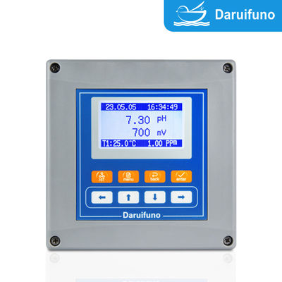Dule Channels Analog PH และ ORP Controller กับ RS485 สําหรับการบําบัดน้ําเสียอุตสาหกรรม