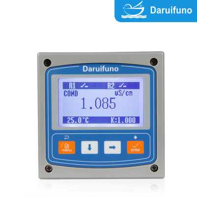 เครื่องวัดค่าการนำไฟฟ้าแบบติดตั้งบนแผงควบคุม IP66 แบบหลายพารามิเตอร์ 4-in-1 สำหรับการตรวจสอบคุณภาพน้ำ