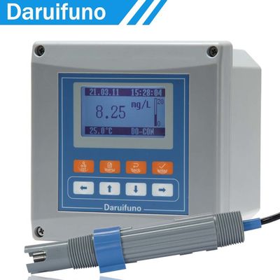 ดิจิตอลฟลูออเรสเซนต์ 100 ～ 240VAC 0-50 มก. / L DO Meter สำหรับเครื่องวิเคราะห์คุณภาพน้ำ
