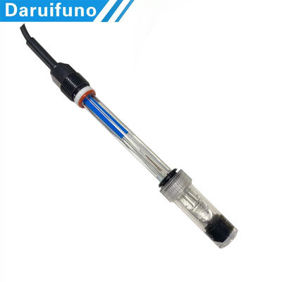 หัววัดค่า pH ของแก้วที่มีความทนทานต่ออุณหภูมิ 0 ~ 135 ℃สำหรับน้ำอุตสาหกรรมเคมี