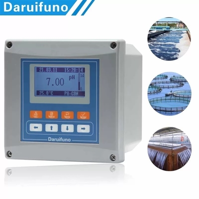 บันทึกข้อมูล Digital PH Meter พร้อมรีเลย์ SPST สองตัวสำหรับการควบคุมการประมวลผลทางอุตสาหกรรม