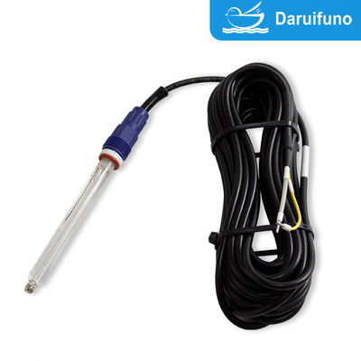 0~135°C เครื่องตรวจจับ ORP อุณหภูมิสูง สําหรับน้ําเสียกรดและเกลือแข็ง